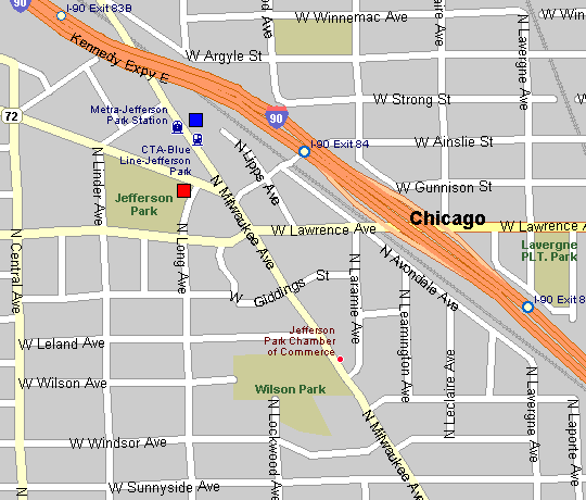 Jefferson Park Map